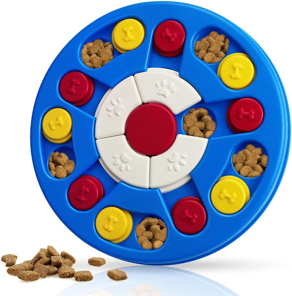 Interactive Dog Puzzle Toy – Mental Stimulation & Treat Dispenser for Training All Dog Sizes
