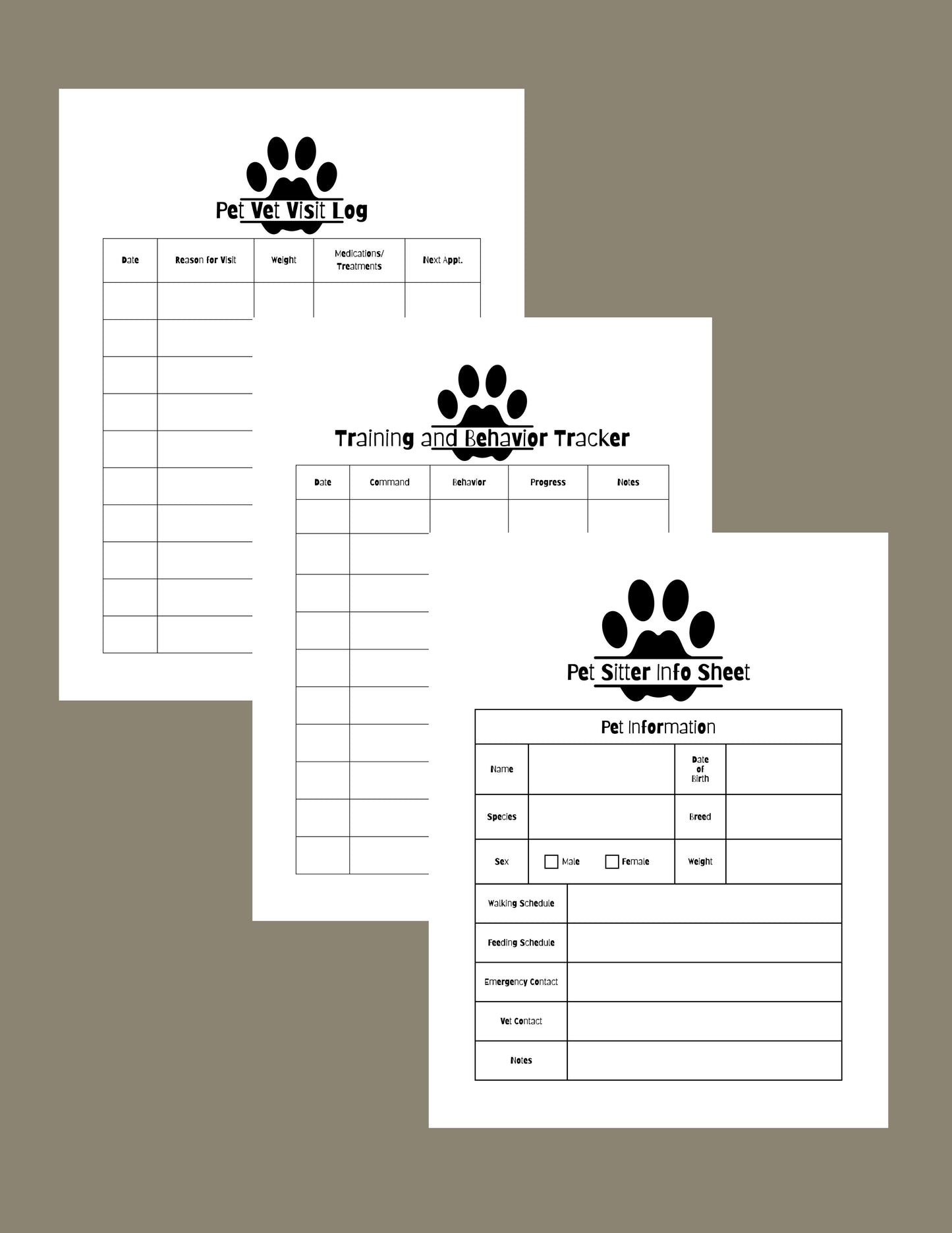 Pet Care Trackers