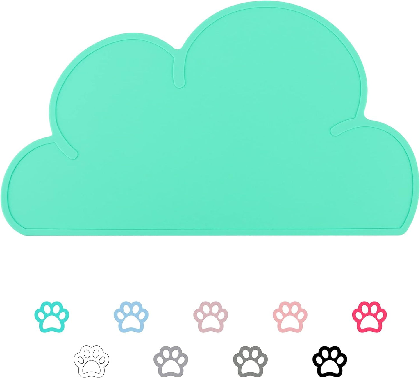 Pet Feeding Mat – Non-Slip Waterproof Silicone Placemat for Dogs & Cats