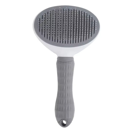 Self-Cleaning Pet Brush & Comb – Dog & Cat Hair Remover Grooming Tool, Dematting Comb & Pet Accessories