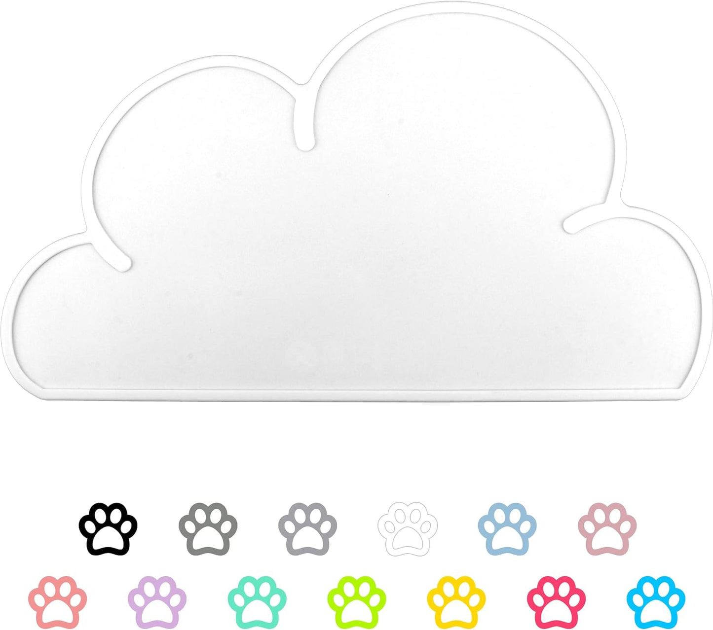 Pet Feeding Mat – Non-Slip Waterproof Silicone Placemat for Dogs & Cats