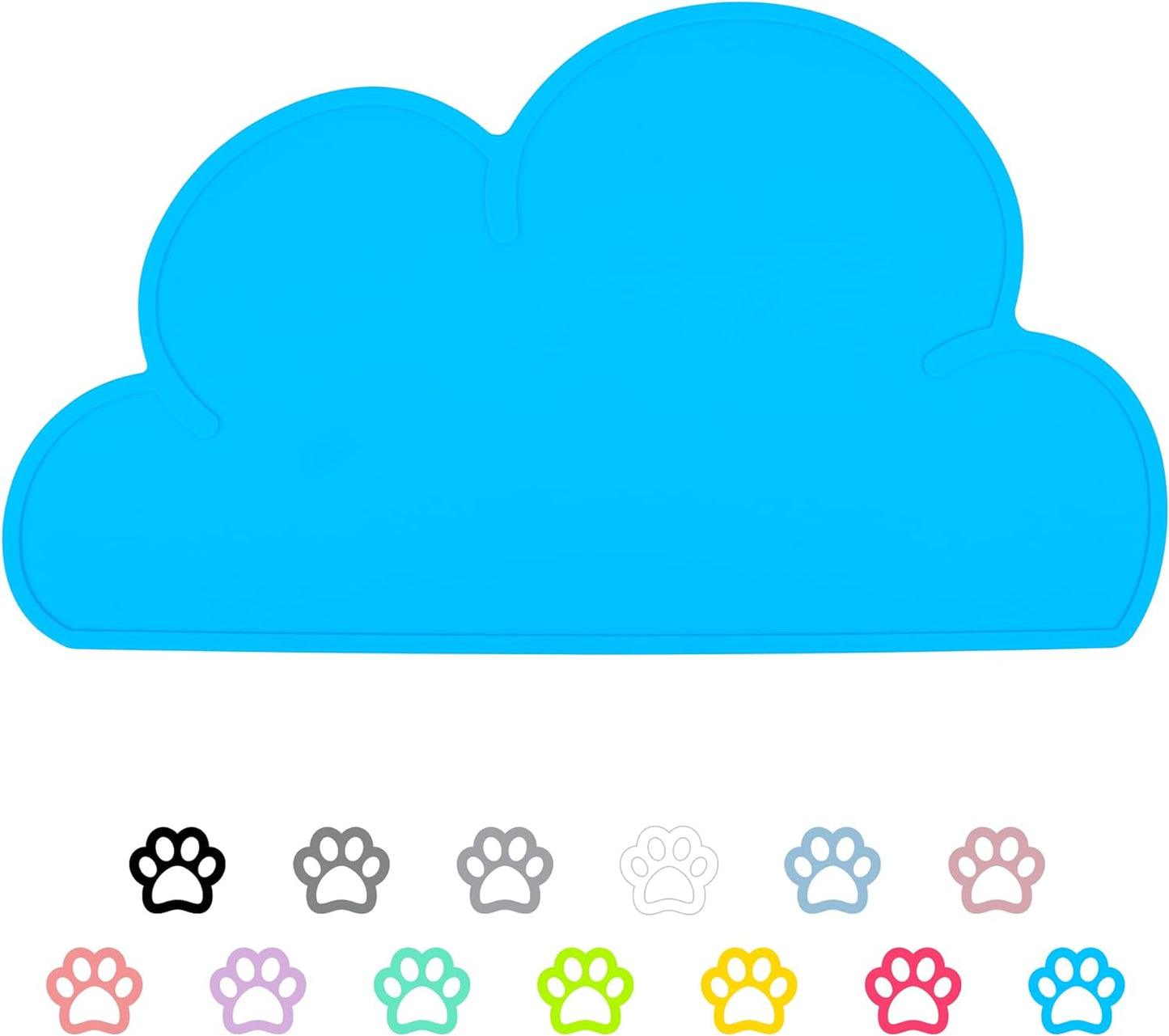 Pet Feeding Mat – Non-Slip Waterproof Silicone Placemat for Dogs & Cats