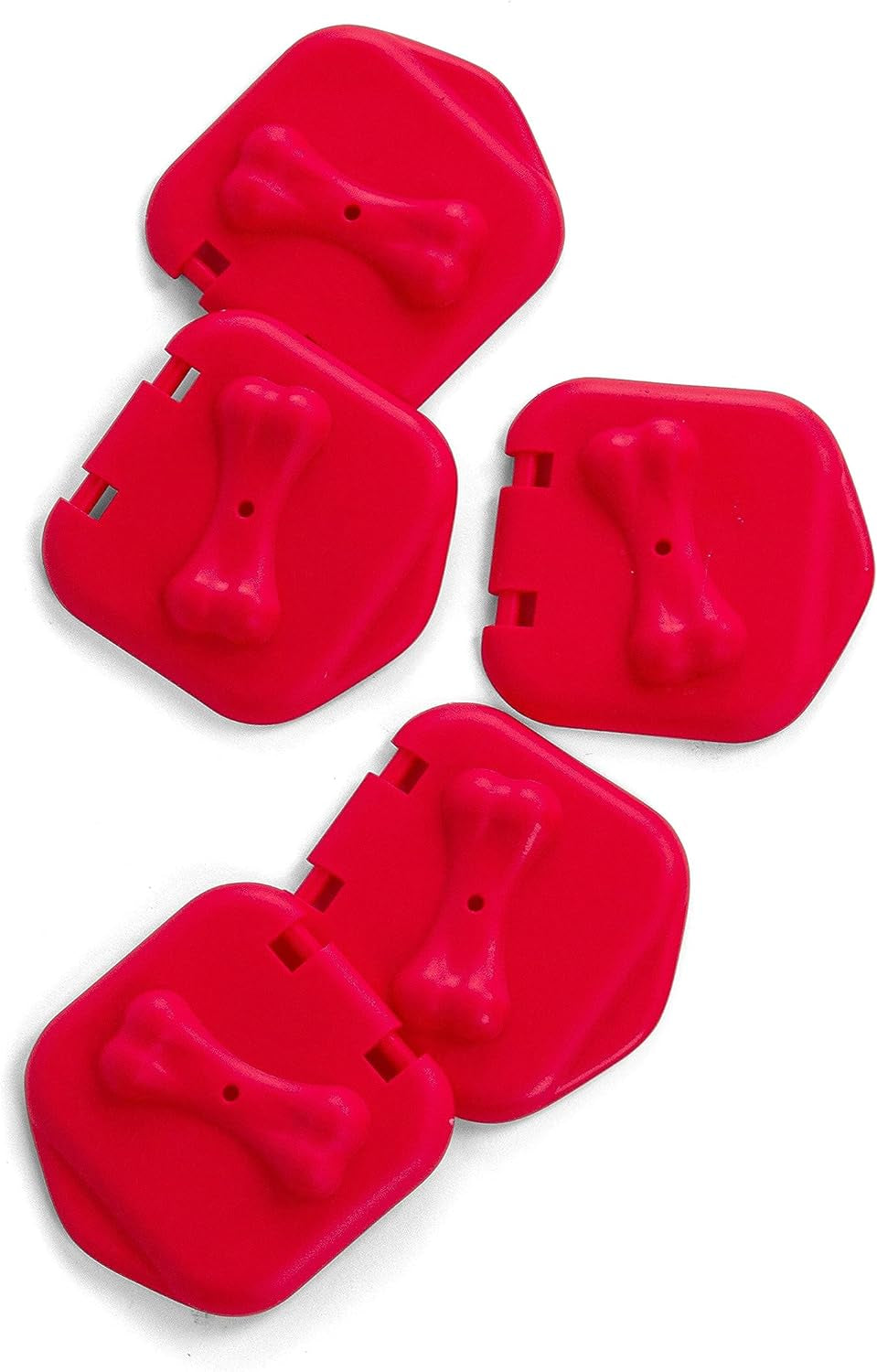 by Nina Ottosson Dog Brick Treat Puzzle Enrichment Toy, Level 2 Intermediate Game, Blue