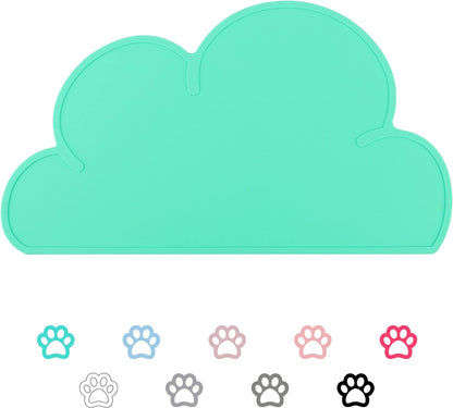 Pet Feeding Mat – Non-Slip Waterproof Silicone Placemat for Dogs & Cats