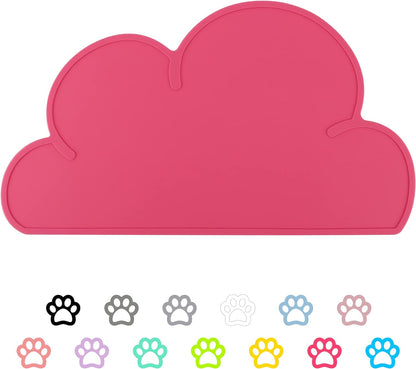 Pet Feeding Mat – Non-Slip Waterproof Silicone Placemat for Dogs & Cats
