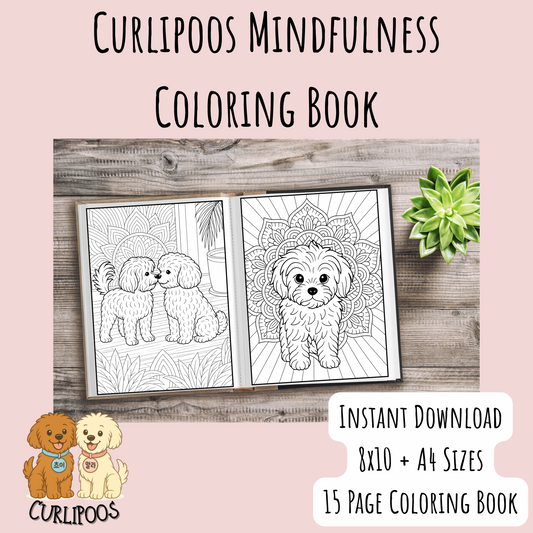 Curlipoos Mindfulness Coloring Book