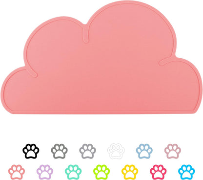 Pet Feeding Mat – Non-Slip Waterproof Silicone Placemat for Dogs & Cats