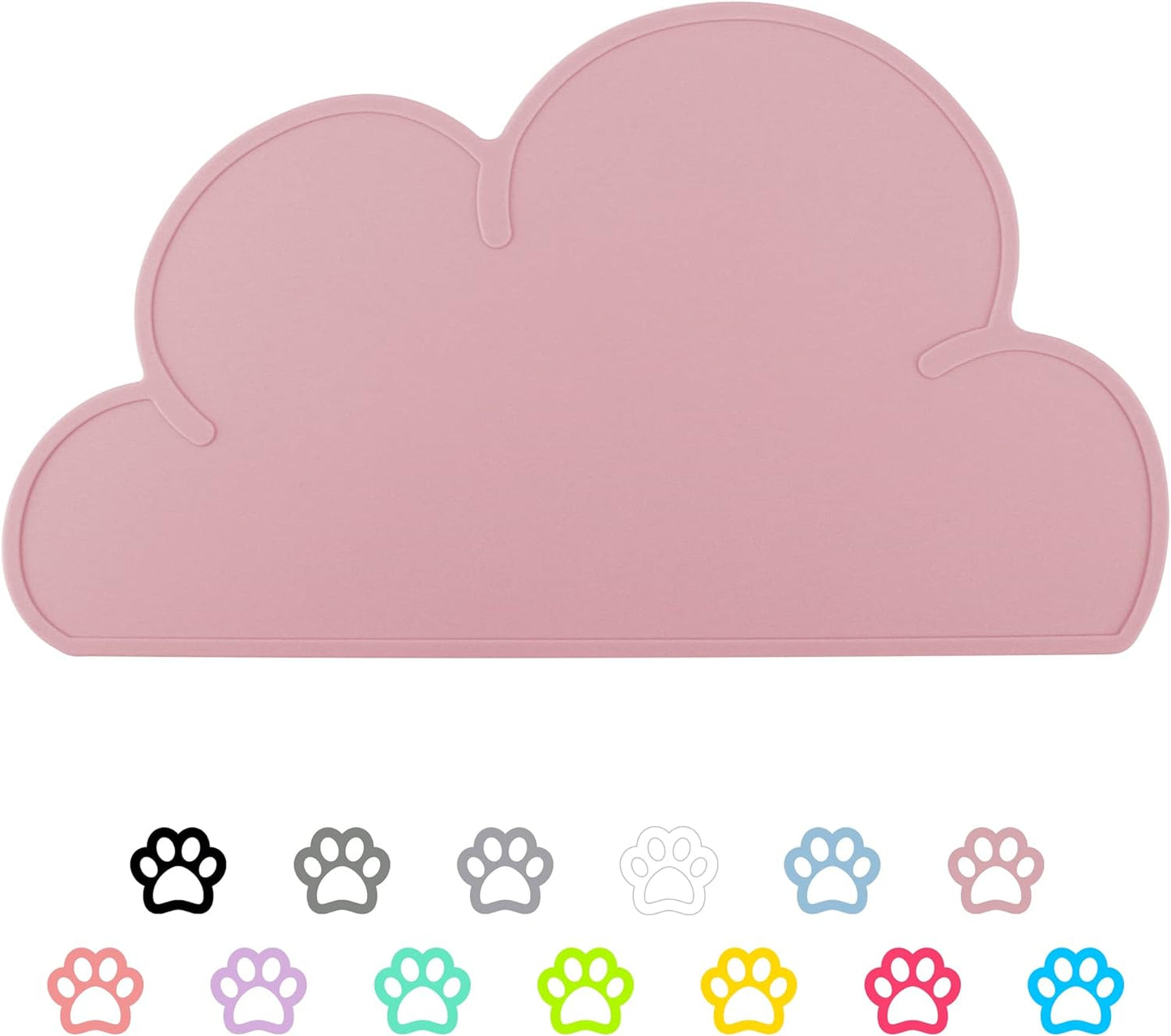 Pet Feeding Mat – Non-Slip Waterproof Silicone Placemat for Dogs & Cats